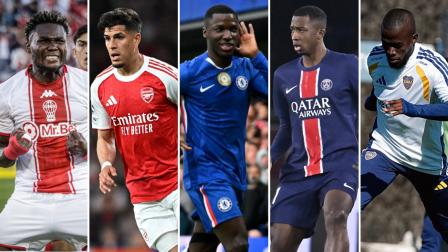 Jordy Caicedo, Piero Hincapié, Moisés Caicedo, Willian Pacho y Enner Valencia están entre los futbolistas ecuatorianos que jugarán en el exterior en 2026.