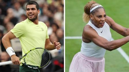 Carlos Alcaraz y Serena Williams serán pareja en los dobles mixtos para el US Open 2026.