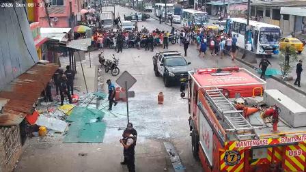 La explosión de un tanque de gas se registró este 23 de agosto de 2026, en el sector de la avenida Casuarina.