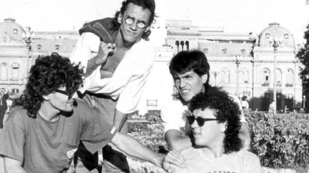 Imagen de archivo de los integrantes de Enanitos Verdes, compartido el 27 de abril de 2023 en la página oficial de Facebook de la banda.