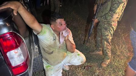 Francisco A. V., alias 'Manaba' y presunto cabecilla de Los Lobos, detenido en Los Ríos el 24 de agosto de 2026.