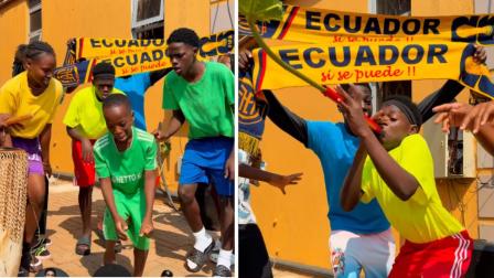 Los Ghetto Kids de Uganda bailan la canción 'Grita fuerte', del ecuatoriano Johann Vera y Don Medardo y sus Players, en un video publicado el 23 de agosto de 2026.