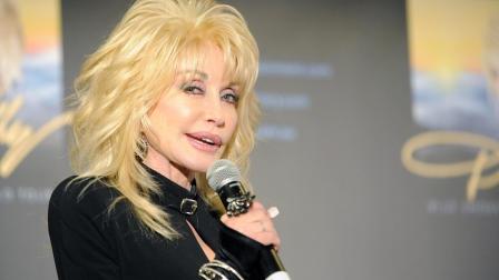 Dolly Parton durante una conferencia de prensa en Melbourne, Australia, el 11 de febrero de 2014.