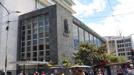 Oficina matriz del IESS en Quito, 12 de septiembre de 2025.