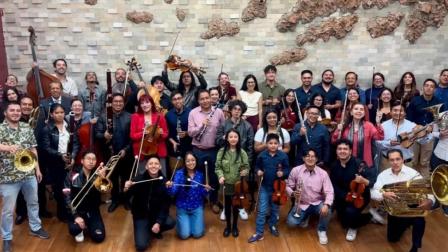 Ensayos de la Orquesta Sindónica Nacional del Ecuador para el concierto de 'Yandel Sinfónico' que será el 29 de agosto de 2026.