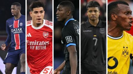 Cinco ecuatorianos participarán en la fase de liga de la UEFA Champions League 2026-2027.