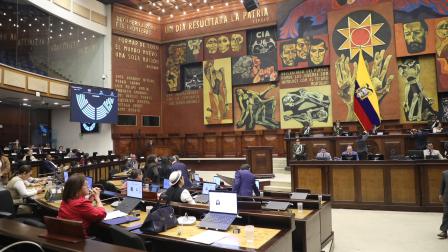 Sesión del Pleno de la  Asamblea del 27 de agosto de 2026 en la que se trató el informa para primer debate de la Ley Antimafias.