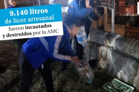 Un contingente de agentes metropolitanos de control, funcionarios municipales y miembros de la policía nacional, realizaron un operativo sorpresa en el Centro Histórico de Quito, el 31 de julio de 2024. El objetivo era intervenir y clausurar los locales comerciales que venden licor artesanal sin registro sanitario de forma clandestina.