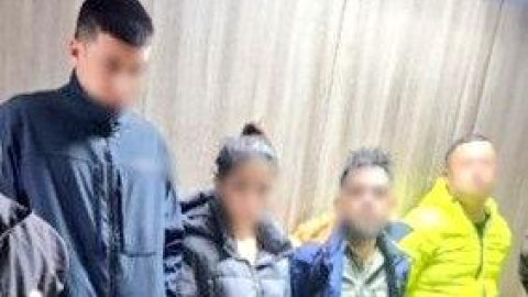 Cuatro extranjeros fueron detenidos presuntamente vincuados a un caso de secuestro en Quito.