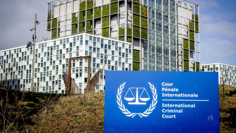Vista exterior de las Corte Penal Internacional en La Haya, Países Bajos, en marzo de 2025.