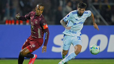 Mushuc Runa se enfrentó a Cruzeiro por la Copa Sudamericana, el 7 de mayo de 2025.
