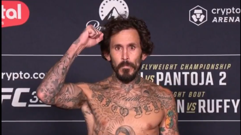 Marlon 'Chito' Vera durante el pesaje previo a su pelea del sábado 19 de septiembre de 2026 en Los Ángeles, California, por la UFC 331.