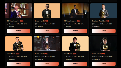 Votación del Balón de Oro de todos los tiempos de la revista France Football, 2026.