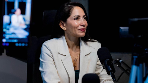 Fotografía de archivo de Luisa González, excandidata presidencial del correísmo en Ecuador.