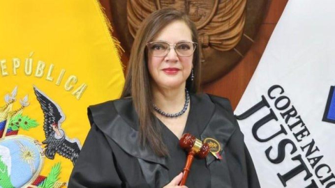 Daniela Camacho, jueza de la Corte Nacional de Justicia y aspirante en el concurso a Fiscal General, 23 de octubre de 2026.