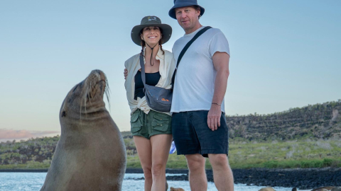 Kate Walsh, actriz de Grey's Anatomy, visita a Galápagos, en 2026.