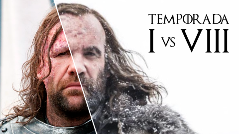 Sandor Clegane (The Hound) antes y después Game Of Thrones