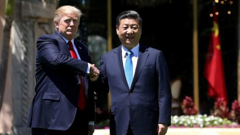 Donald Trump y Xi Jinping, presidentes de Estados Unidos y China.