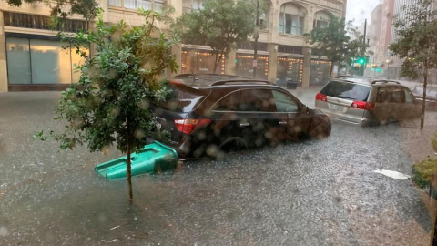 Fuertes lluvias comenzaron a caer en Nueva Orleans desde el pasado 10 de julio. 