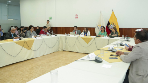 La Comisión de Fiscalización de la Asamblea se reunió el 19 de julio del 2019 para conocer el juicio político contra el CPCCS.