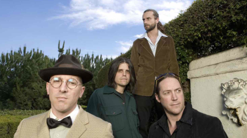 Maynard James Keenan, Adam Jones, Justin Chancellor y Danny Carey, los integrantes de Tool.