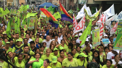 Campaña de Alianza PAIS en Guayas.