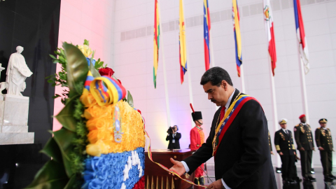 El presidente venezolano Nicolás Maduro llamó "gusano traidor" al titular de la Asamblea, Juan Guaidó. 