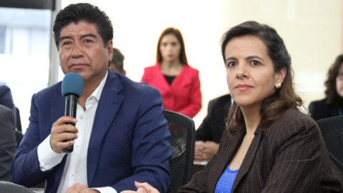 El 23 de abril de 2019 Jorge Yunda y María Paula Romo se reunieron para tratar la seguridad de Quito. 