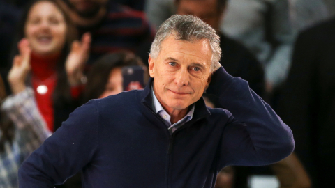 Mauricio Macri, presidente de Argentina.