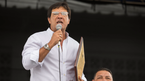 El Prefecto del Guayas, Carlos Luis Morales, dice que no descarta el ingreso de nuevo personal, pero que serán perfiles técnicos como geólogos y topógrafos. 