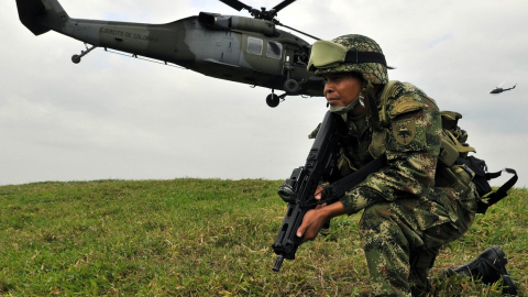 Ecuador y Colombia mantienen la operación policial binacional "Gran Victoria 35, que permite el control de la frontera entre ambos países.