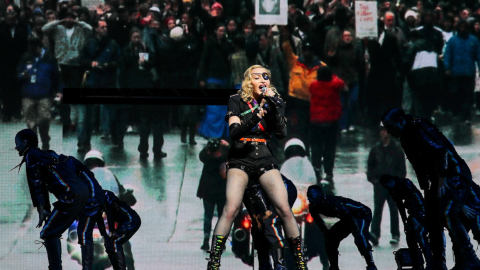 Madonna en vivo en el Pride Island concert de Nueva York, el pasado 30 de junio de 2019.