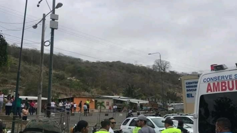 Una riña en la Cárcel El Rodeo, de Portoviejo, deja un interno fallecido y otro herido. 