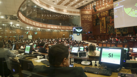 Sesión del Pleno de la la asamblea Nacional