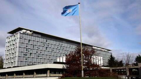 Cuartel general de la  Organización Mundial de la Salud.