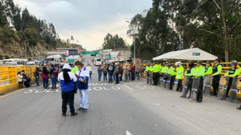 La provincia del Carchi está paralizada desde el 24 de septiembre de 2019