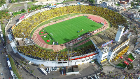 El estadio Olímpico Atahualpa.