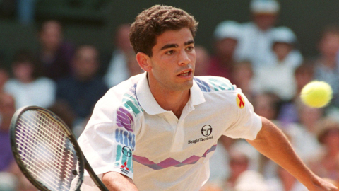 Sampras fue uno de los históricos que jugó en Ecuador