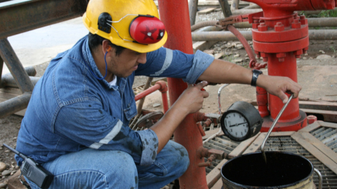 Imagen referencial de un campo petrolero de Petroamazonas.