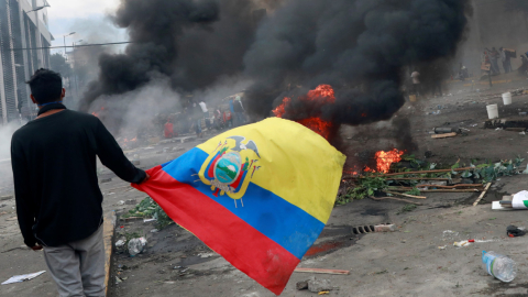 Grupos sociales se manifestaron en contra de las medidas económicas del gobierno.