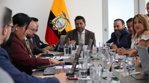 El ministro Iván Ontaneda se ha reunido con diversos gremios productivos del país. 