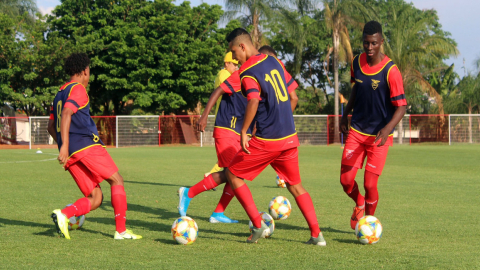 Ecuador entrenó este lunes 28 pensando en Nigeria