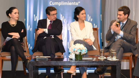 El procurador Íñigo Salvador, durante el Summit de Transparencia, el 30 de octubre de 2019.