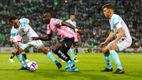 El jugador ecuatoriano, Erick Castillo, ganó 1-0 en el partido Santos Laguna vs. Querétaro. 