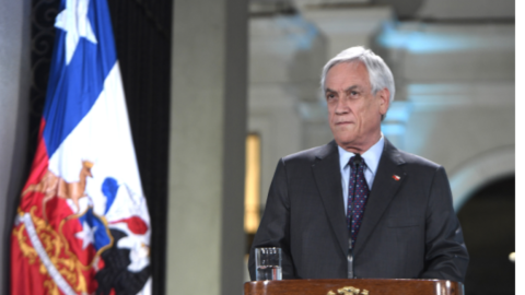 El presidente de Chile, Sebastián Piñera, en una imaen de archivo de noviembre de 2019.