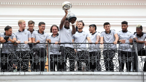 Independiente del Valle, campeón de la Copa Sudamericana 2019, obtuvo un reconocimiento por parte del presidente Moreno.