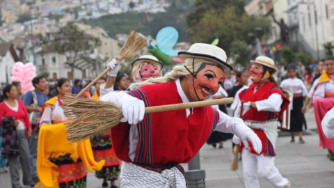 Evento "La Toma de la Plaza de Santo Domingo". Foto archivo 2019.