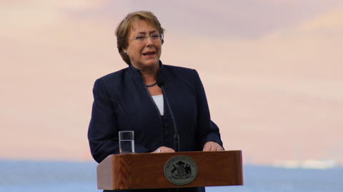 La expresidenta de Chile, Michelle Bachelet, dirige la oficina del Alto Comisionado de la ONU para los Derechos Humanos.