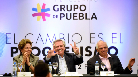 El Grupo de Puebla se reunió en Argentina el 9 y 10 de noviembre de 2019.