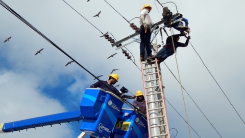 CNEL es la empresa pública encargada de la distribución eléctrica en todo el país.